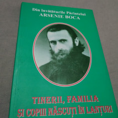 DIN INVATATURILE PARINTELUI ARSENE BOCA-TINERII,FAMILIA SI COPII INASCUTI