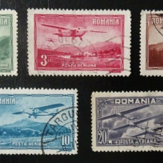 Romania LP 94 , Posta aeriana , Stampilate