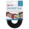 Bandă Velcro 20mm x 0,2m Neagră pentru Fixare și Legare