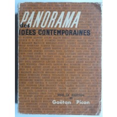 Panorama des idees contemporaine - Gaetan Picon