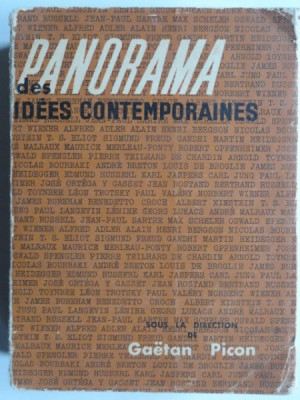 Panorama des idees contemporaine - Gaetan Picon foto