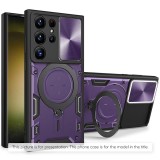 Husa pentru Samsung Galaxy Z Flip8 F776, Techsuit, CamGuard Pro, Mov