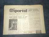 ZIARUL SPORTUL 25 DECEMBRIE 1981 PREZENTARE ECHIPA CS TARGOVISTE POLI TIMISOARA