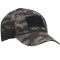 Sapca tactica cu cozoroc curbat, cu scai pentru atasare patch, unisex, culoare camuflaj