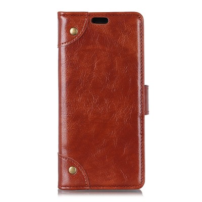 Husa Piele OEM Buckle Nappa pentru Samsung Galaxy S10e G970, Maro foto