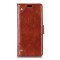 Husa Piele OEM Buckle Nappa pentru Samsung Galaxy S10e G970, Maro