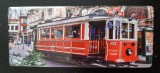 XG Magnet frigider - tematica turism - Turcia - Istambul Tramvaiul rosu Taksim