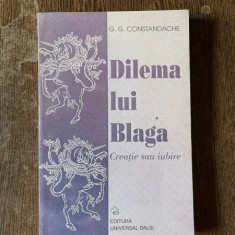 G. G. Constandache - Dilema lui Blaga