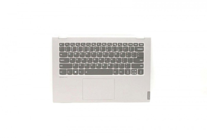 Carcasa cu tastatura palmrest Laptop, Lenovo, IdeaPad C340-14IWL, C340-14IML, C340-14API, 5CB0S17476, iluminata US