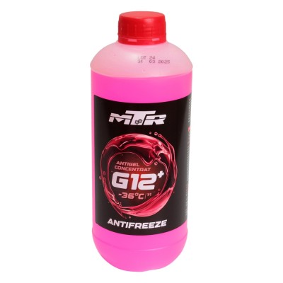 Antigel concentrat MTR G12+ rosu 1 litru foto