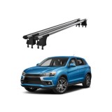 Set bare transversale aluminiu cu prindere in puncte fixe compatibile Mitsubishi ASX II 2013-> negre sau argintii Cod: 120101 Kit 202