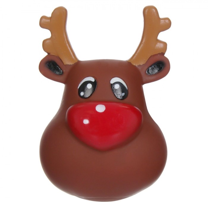 Jucărie Pentru C&acirc;ini, Carliee, Ren, Dimensiune 7x11cm, Material Plastic