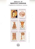 D12 - Abatia Montecassino - bloc filatelic