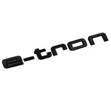 Emblema e-tron pentru spate portbagaj Audi, negu
