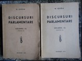 Nicolae Iorga-Discursuri parlamentare 2 VOL. -1939