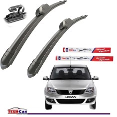 Ștergătoare TeamCar&reg; Dacia Logan I (2004&ndash;2012) &ndash; Flat - Set față