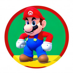 Sticker decorativ, Super Mario, Verde, 61 cm, 10521ST
