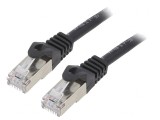 Patch Cord Ethernet Negru 3m RJ45 Cat6, Gembird