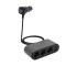 Distribuitor auto 12V /24V 3 prize 80W + 2x USB 3.4A + Voltmetru SAL SAU80W