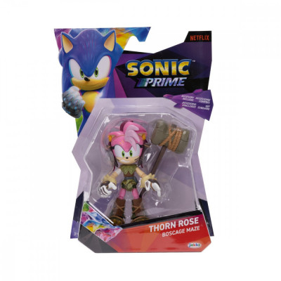 Nintendo Sonic - Figurina articulata 13 cm, Thron Rose, S1 foto