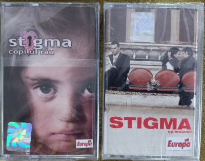 Stigma , două casete audio sigilate foto