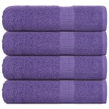 Gossi prosoape de baie, frogn, 4 buc., violet, 100x150 cm, 360 g/m2