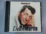 CD Dean Martin &ndash; Memories Of Dean Martin., Pop