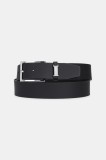 HUGO curea de piele barbati, culoarea negru, 50537036