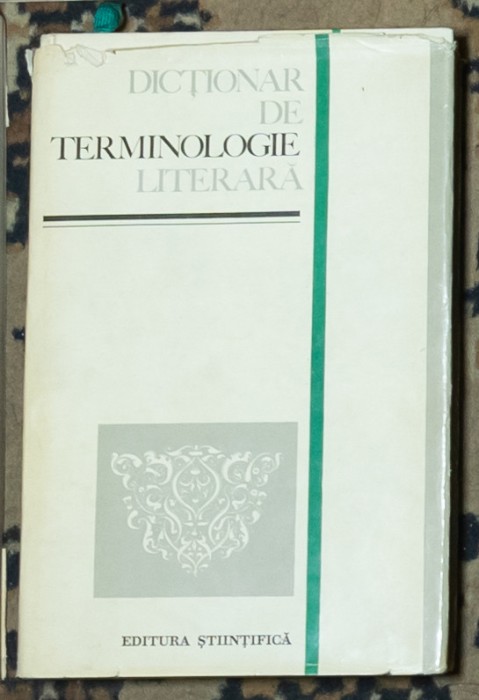 Emil Boldan - Dictionar de terminologie literara