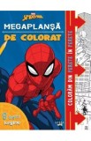 Megaplansa de colorat. 6 metri. Disney Marvel. Spider-man