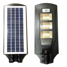 Proiector LED SMD 60W cu Panou Solar si Senzori IP65 CL160 foto