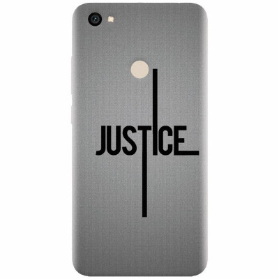 Husa silicon pentru Xiaomi Redmi Note 5A, Amir Justice Minimalistic Nubheebuccus Text foto