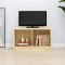 vidaXL Comodă TV, 70x33x42 cm, lemn masiv de pin 809942