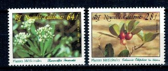 New Caledonia 1988 - Plante medicinale, flora, serie neuzata foto