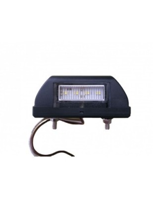 Lampa LED numar inmatriculare universala camion, remorca, platforma 12V-24V - ULLP-4SMD foto