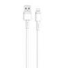 Cablu Date si Incarcare USB la USB Type-C XO Design NB-Q166, 1 m, 5A, Alb