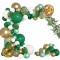 Set arcada baloane decorative Jungle Safari din 91 piese, aranjament pentru petrecere, calitate latex Extra, Verde
