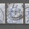 Great Britain 1911 King Edward VII x 3 Mi.107B K.15:14 used AM.397