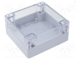 Carcasă universală GAINTA 120mm x 120mm x 60mm policarbonat IP65