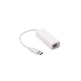 Adaptor USB 3.1 Type C tata la RJ45 mama, Enthernet, Alb