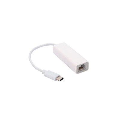 Adaptor USB 3.1 Type C tata la RJ45 mama, Enthernet, Alb foto