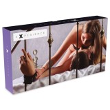 Cumpara ieftin Set accesorii BDSM EXPERIENCE, 8 piese, Mov