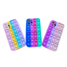 Husa silicon model POP IT Iphone 12 ; 12 Pro Max