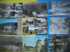 HOPCT LOT NR 118 - SINAIA JUD PRAHOVA -9 CARTI POSTALE-RPR-CIRCULATE
