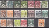 A12 S6 10 - Timbre foarte vechi - Danemarca - valori porto, Posta, Stampilat