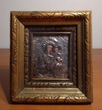 Icoana romaneasca Maica Domnului cu Pruncul &bdquo;Hodighitria&rdquo;