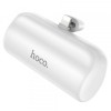 Baterie Externa HOCO J106, 5000mAh, 10W, Lightning, Alba
