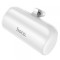 Baterie Externa HOCO J106, 5000mAh, 10W, 1 x Lightning, Alba