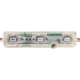 Modul LED 3xSMD5630 Alb Rece 6500K 1.2W, 12V DC, IP65/66, Samsung, 65x15mm
