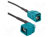 Cablu Fakra mamă unghi drept 1m AMPHENOL RF